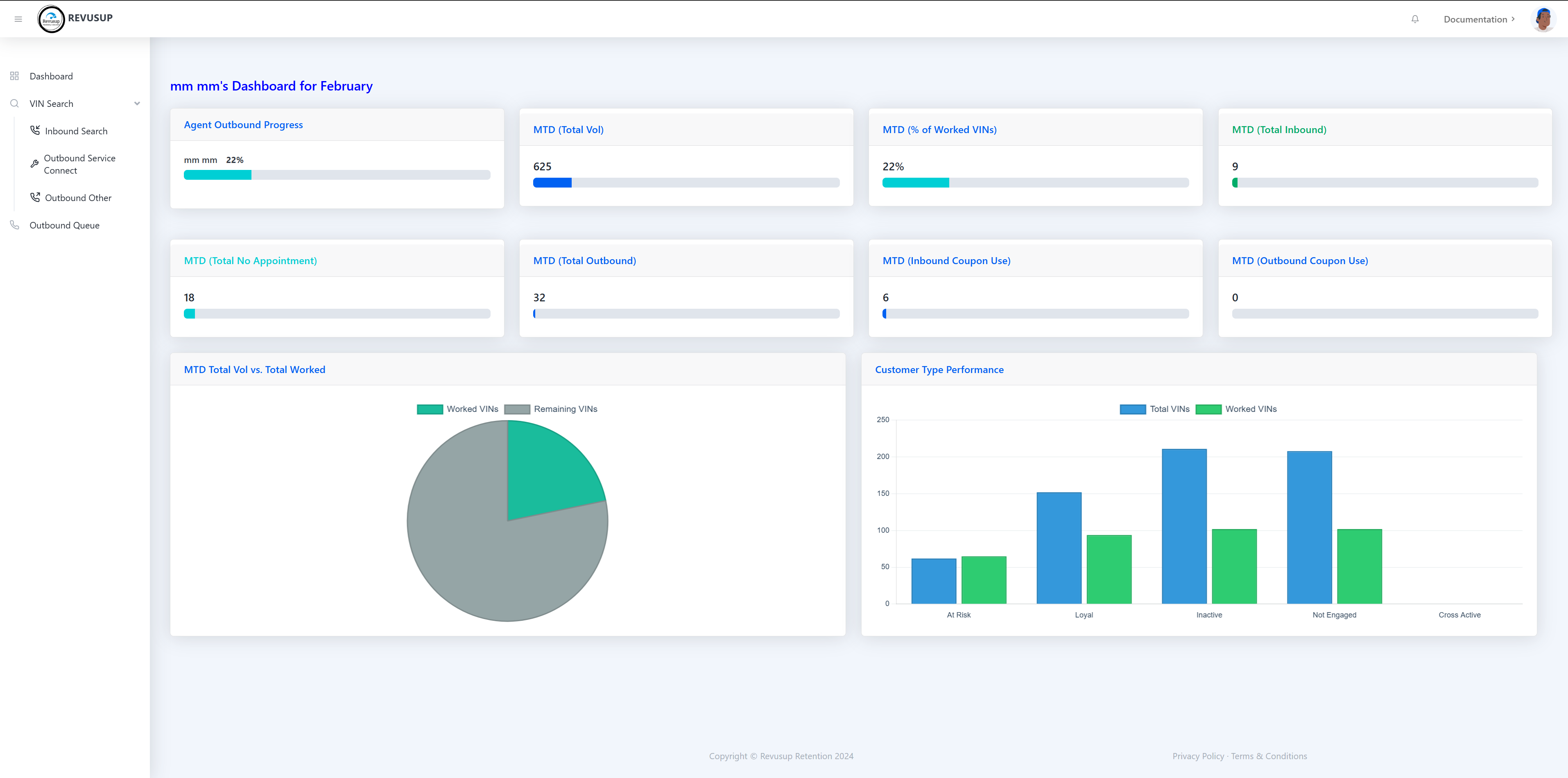 Agent Dashboard